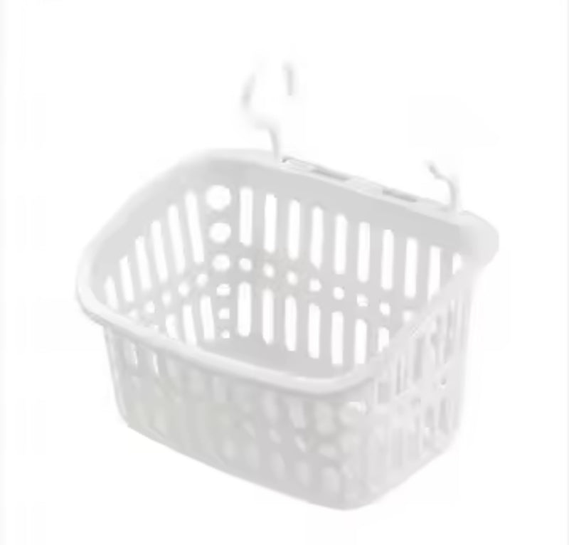 Bathroom Kitchen Plastic Hooks Washing Basket S4621397 - TUZZUT Qatar Online Shopping