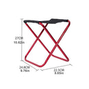 Folding Stool Outdoor Fishing Aluminum Alloy 80KG  KR-336589 - TUZZUT Qatar Online Shopping