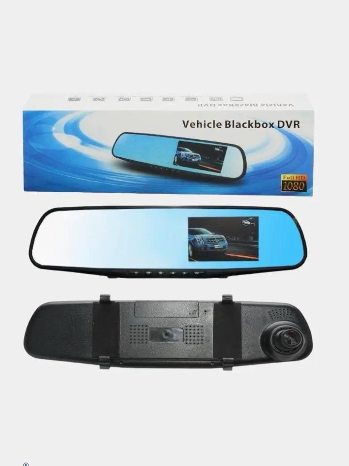 Vehicle BlackBox DvR Full HD 1080P 4.3 inches Dual Wide-angle Lens Night Vision Motion Detection - Tuzzut.com Qatar Online Shopping