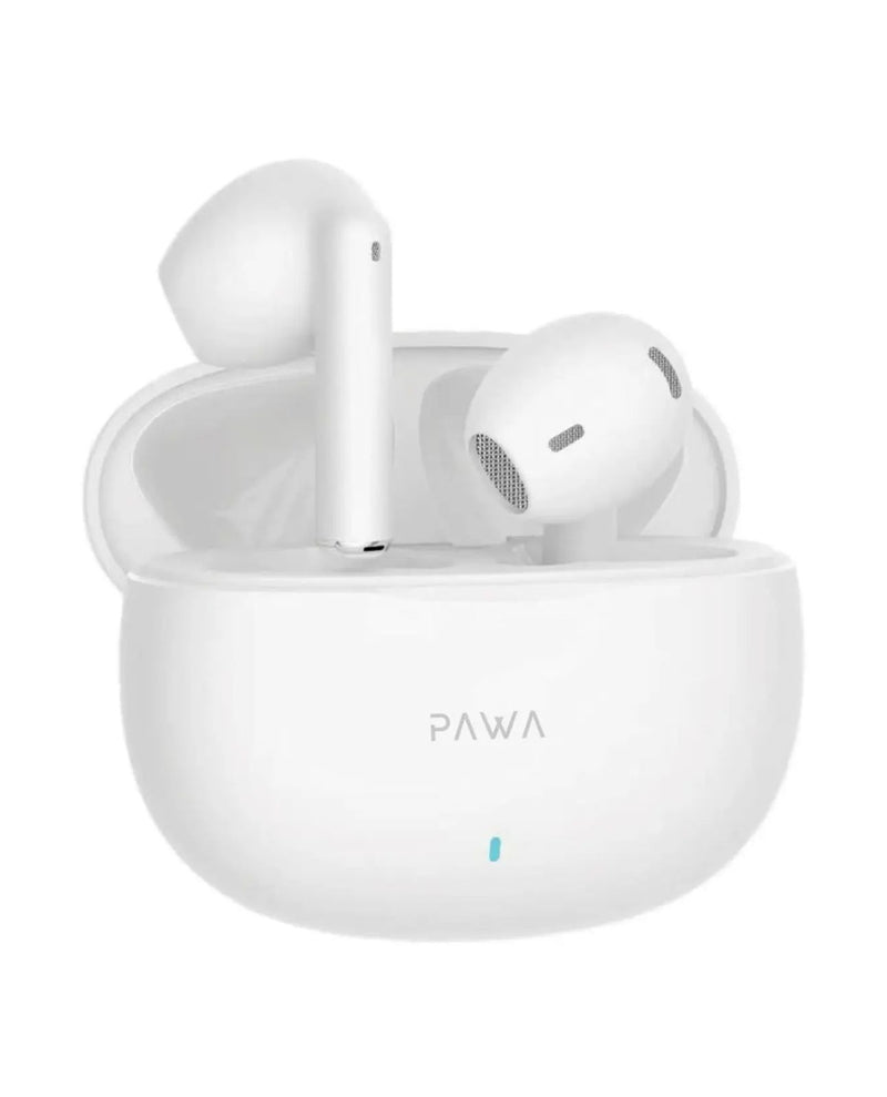 Pawa Limpid True Wireless Earbuds - White - TUZZUT Qatar Online Shopping