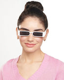 Unisex UV Protected Rectangle Sunglasses S396526722 - TUZZUT Qatar Online Shopping