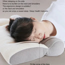 Orthopedic Bed Pillow Ergonomic Cervical Support Anti-traction Goose Down Pillow 40x58cm - TUZZUT Qatar Online Shopping