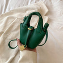 Kid's Girls Buckle Solid Color Handbags  540701 - TUZZUT Qatar Online Shopping