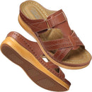 Womens Sandals Slip Leather Slippers Comfortable Dress Walking Shoes    2128 - TUZZUT Qatar Online Shopping