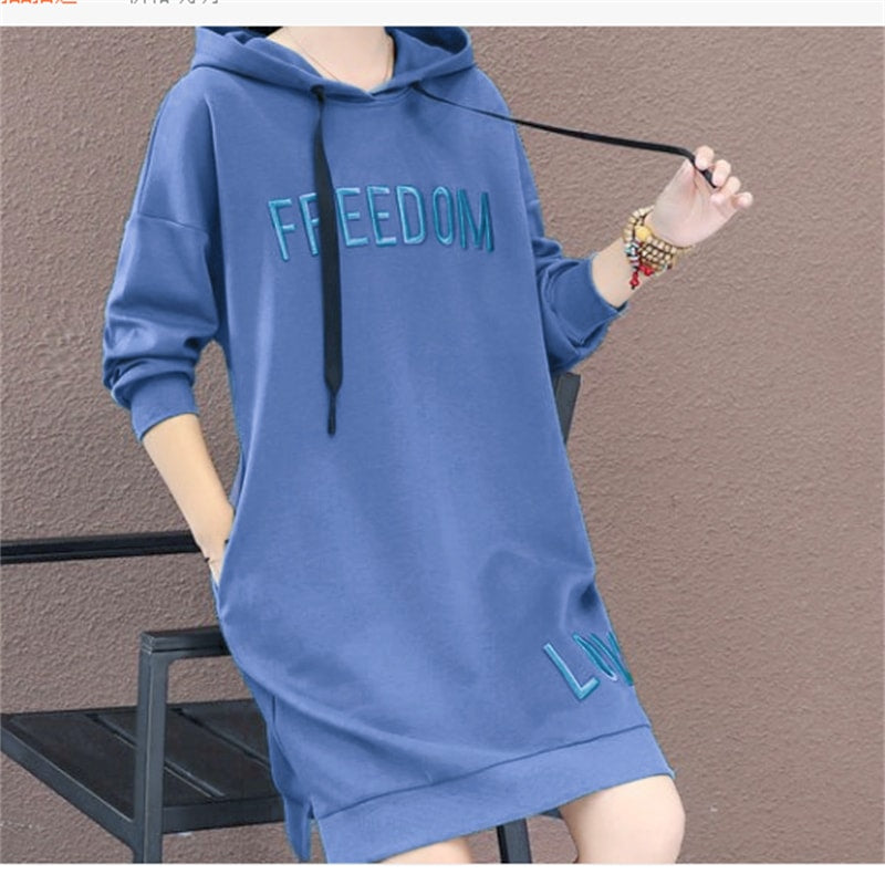 Women's Long Sleeve Hoodie Dress - Size XL - 340620 Women's Long Sleeve Hoodie Dress - Size XL - 340620