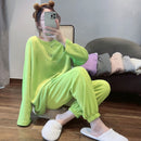 2 Pcs Women 's Long Sleeve Sleep Set M 498874 - TUZZUT Qatar Online Shopping