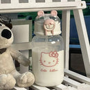 Cute Kitten Water Bottle Transparent 1581253 - TUZZUT Qatar Online Shopping