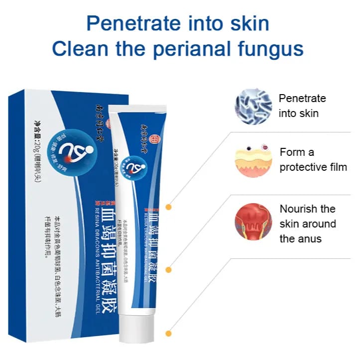 Antibacterial Hemorrhoid Gel 20g - TUZZUT Qatar Online Shopping