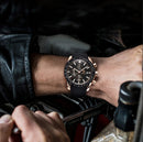 Men's Quartz Chronograph Wrist Watch W5976 - TUZZUT Qatar Online Shopping