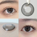 Unibling Snowflake Crystal Ball Contact Lenses for Eyes (1 Pair) - TUZZUT Qatar Online Shopping