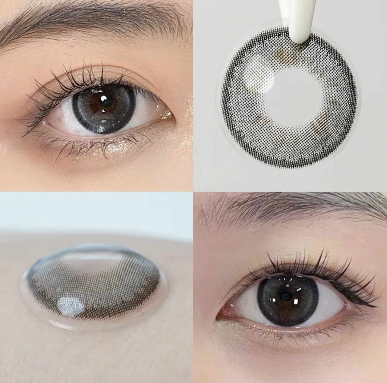 Unibling Snowflake Crystal Ball Contact Lenses for Eyes (1 Pair) Unibling Snowflake Crystal Ball Contact Lenses for Eyes (1 Pair)