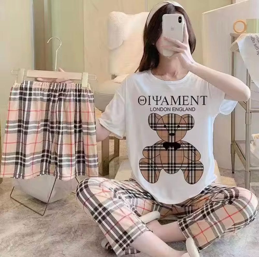 Girls round Neck Cartoon Print Comfortable Nightgown 1569852 Girls round Neck Cartoon Print Comfortable Nightgown 1569852