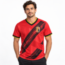Size-M Men's Football Jersey – Short Sleeve V-Neck Sports JERSEY MF-1927