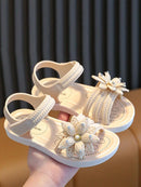 1pair Children Flower Design Sandals 1592945 - TUZZUT Qatar Online Shopping
