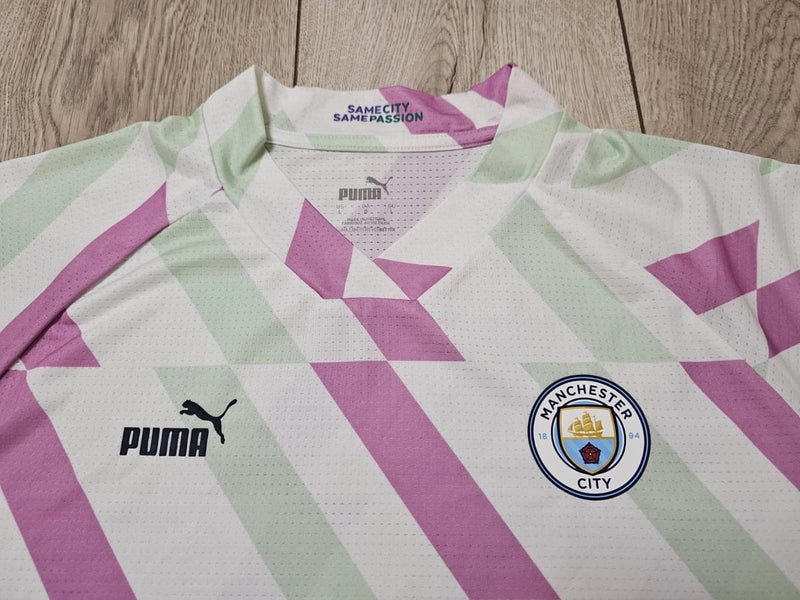 MANCHESTER CITY 2022 2023 PRE-MATCH FOOTBALL SHIRT SOCCER JERSEY   5759112 - TUZZUT Qatar Online Shopping