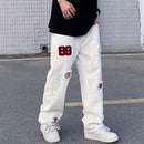 Mens Jeans Pant Vibe Patch Embroidery S4971977 - TUZZUT Qatar Online Shopping