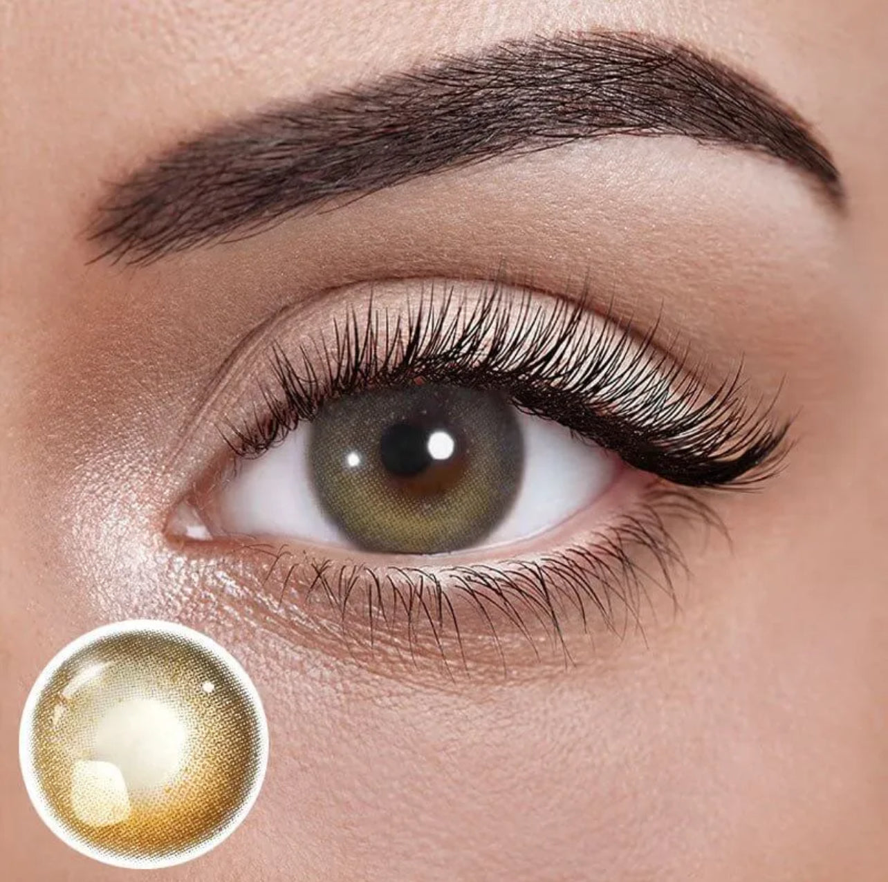 Unibling Crescent of Light Contact Lenses for Eyes (1 Pair) Unibling Crescent of Light Contact Lenses for Eyes (1 Pair)