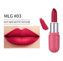 Matte Lipstick Waterproof Long Lasting 433677 - TUZZUT Qatar Online Shopping