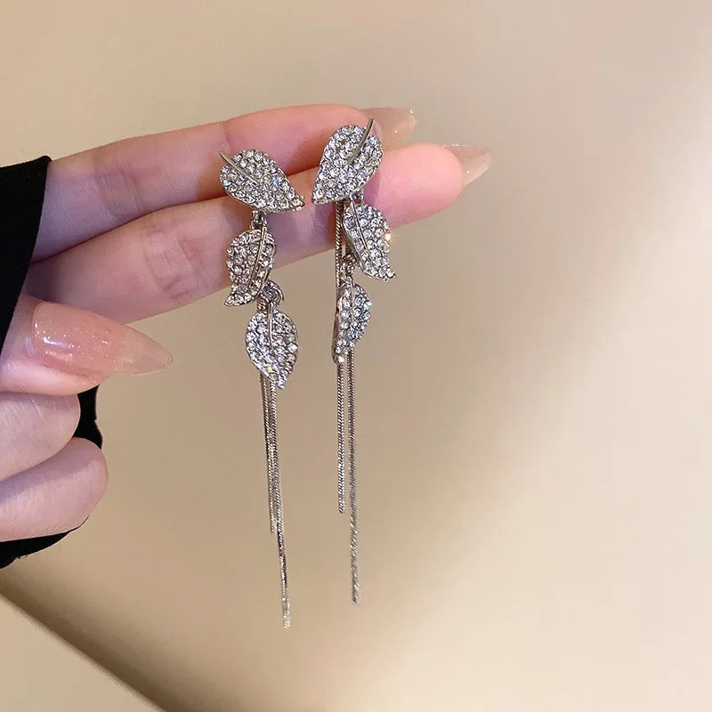 Classic Long Tassel Drop Earring For Women Girls S4633313 - TUZZUT Qatar Online Shopping