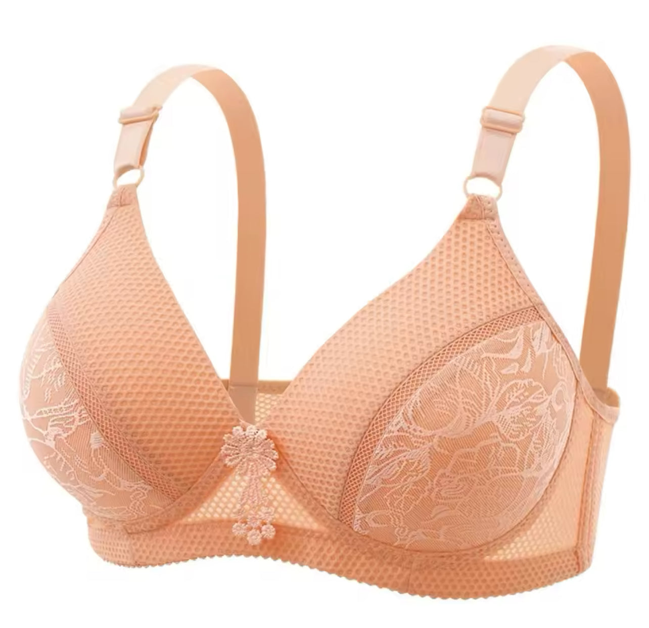 Plus Size Breathable Gathered Bra Women's X4841134 Plus Size Breathable Gathered Bra Women's X4841134