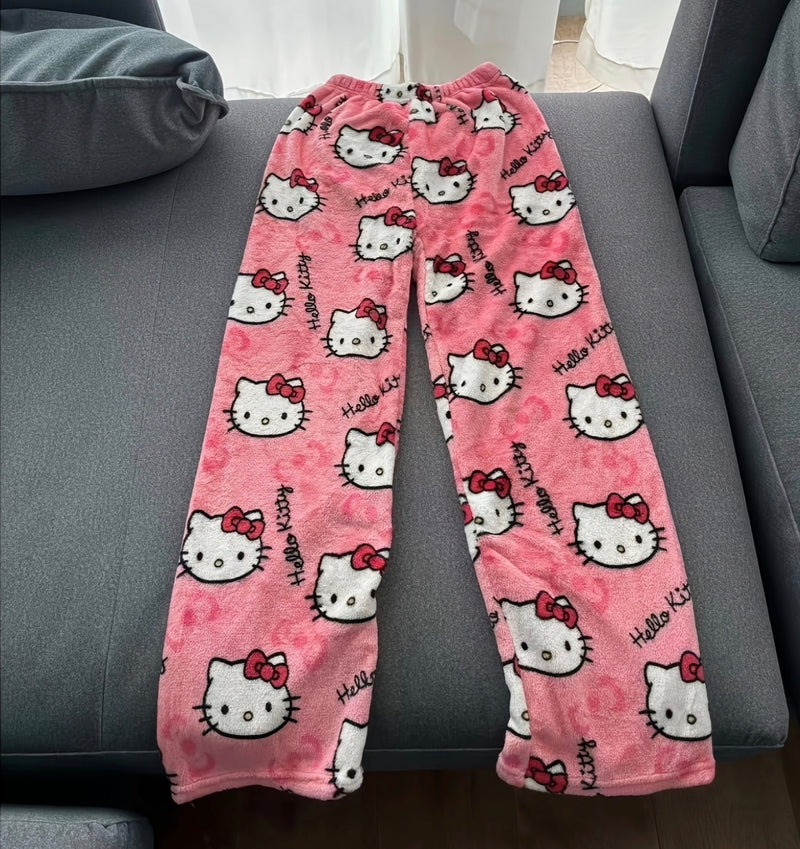 Fluffy Pyjama Pants S08648536 - TUZZUT Qatar Online Shopping
