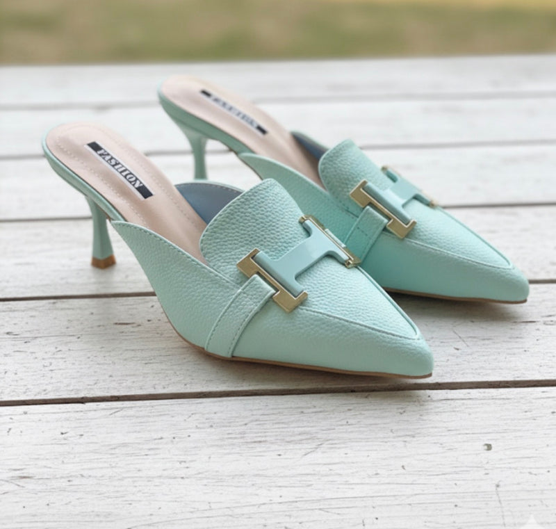 Cover Toe High-Heeled Shoes Lady Woman's 521273 - TUZZUT Qatar Online Shopping