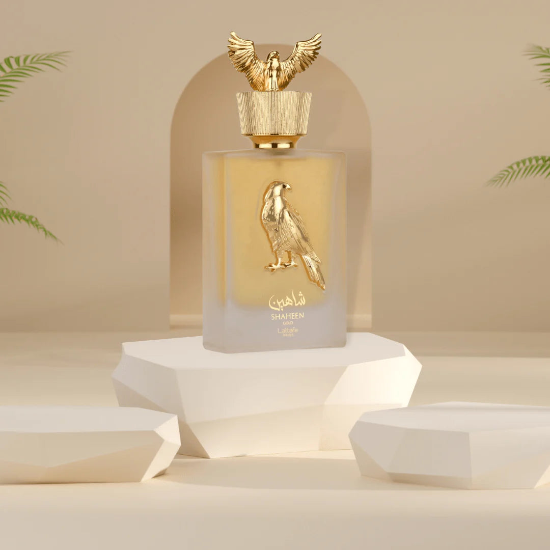 Shaheen Gold EDP Perfume - 100ml (3.4 Oz) By Lattafa Pride Shaheen Gold EDP Perfume - 100ml (3.4 Oz) By Lattafa Pride