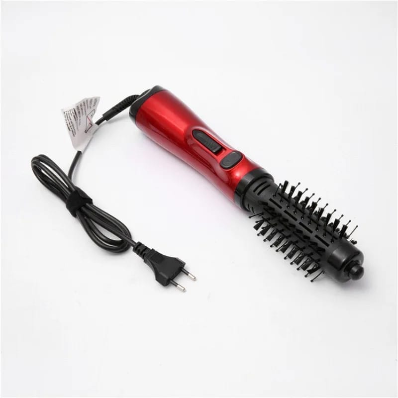 Shiny & Beauty Multifunctional Rotating Hairbrush & Curling Comb 2-in-1