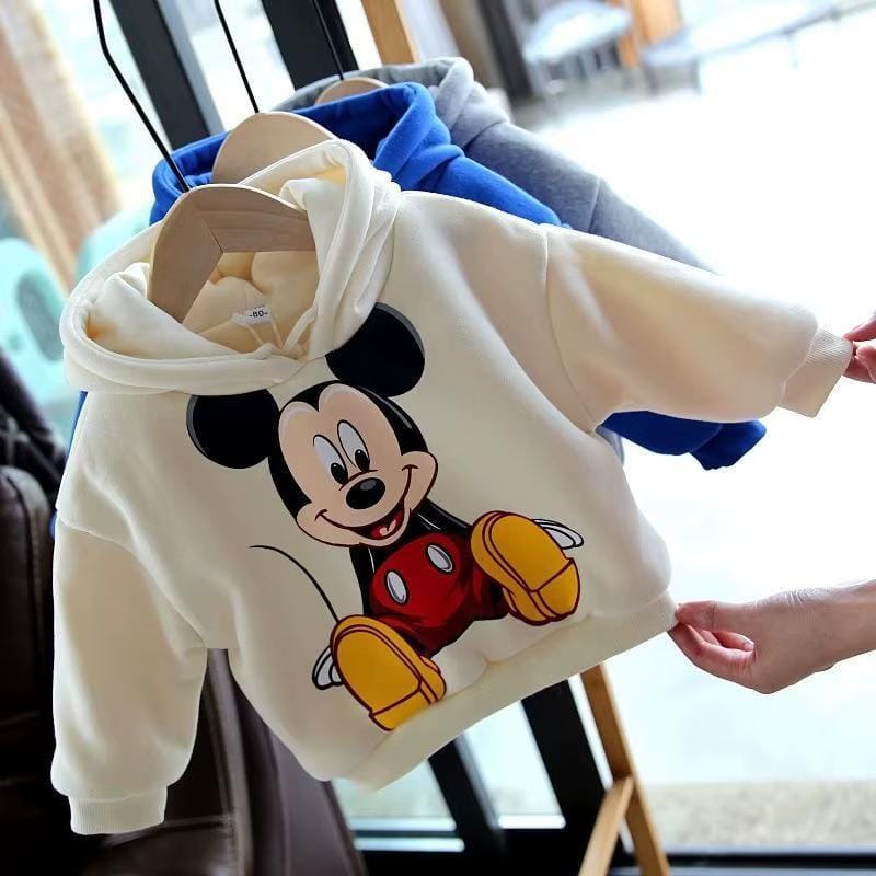 Kids Mickey Mouse Hooded Sweater Clothes   1710207 - TUZZUT Qatar Online Shopping