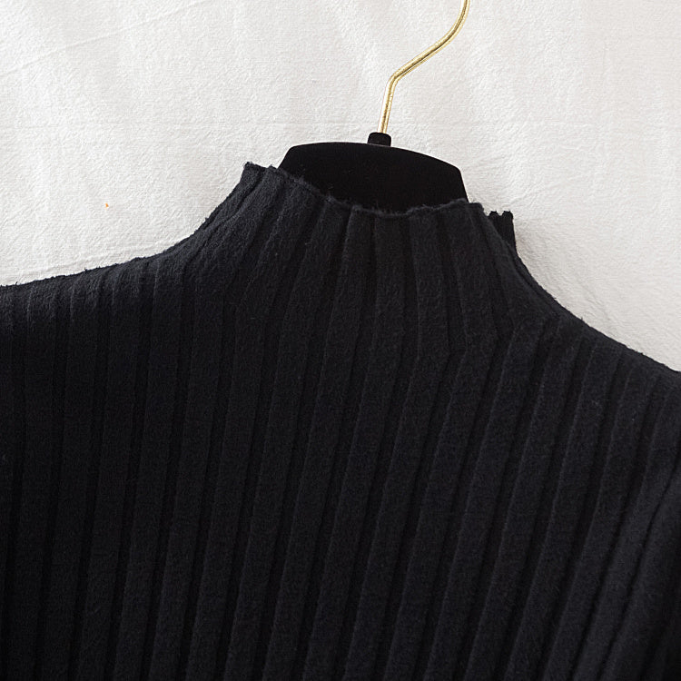 Autumn and Winter Slim Half Turtleneck Knitted Sweater Women Solid Color Thin Korean Pullover Thread Long Sleeve Basic Sweater X4341211 Autumn and Winter Slim Half Turtleneck Knitted Sweater Women Solid Color Thin Korean Pullover Thread Long Sleeve Basic Sweater X4341211