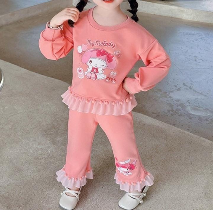 Girls Sweatshirt Fashion Set 591380