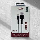 Liwa USB A to C Lightning 1M LW-DC20 - TUZZUT Qatar Online Shopping