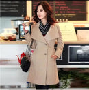 Ladies Autumn Winter Overcoat B189390 XL - TUZZUT Qatar Online Shopping