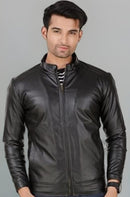 Men Designer Leather Jacket 849562 XL - TUZZUT Qatar Online Shopping