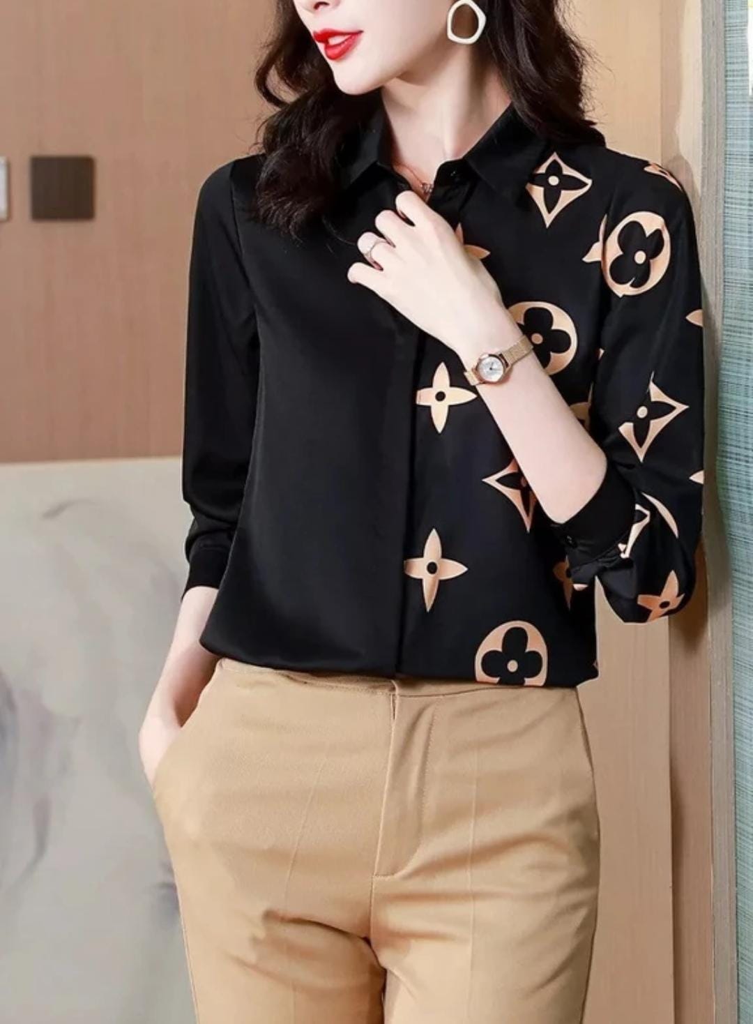 Women's Regular Fit Casual Shirt B31250 Women's Regular Fit Casual Shirt B31250