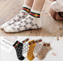 5 Pairs Spring and Fall New Casual Socks     489285 - TUZZUT Qatar Online Shopping