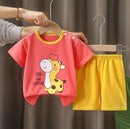 2Piece Summer Girls Boys Outfit Set    1611878 - TUZZUT Qatar Online Shopping