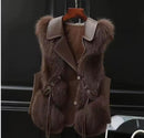 Women Winter Fluffy Faux Fur Warm Outwear S4190137 - TUZZUT Qatar Online Shopping