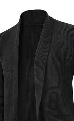 Fashion loose casual sweaters long sleeve length cardigan wool sweater coat men L S158327 - Tuzzut.com Qatar Online Shopping