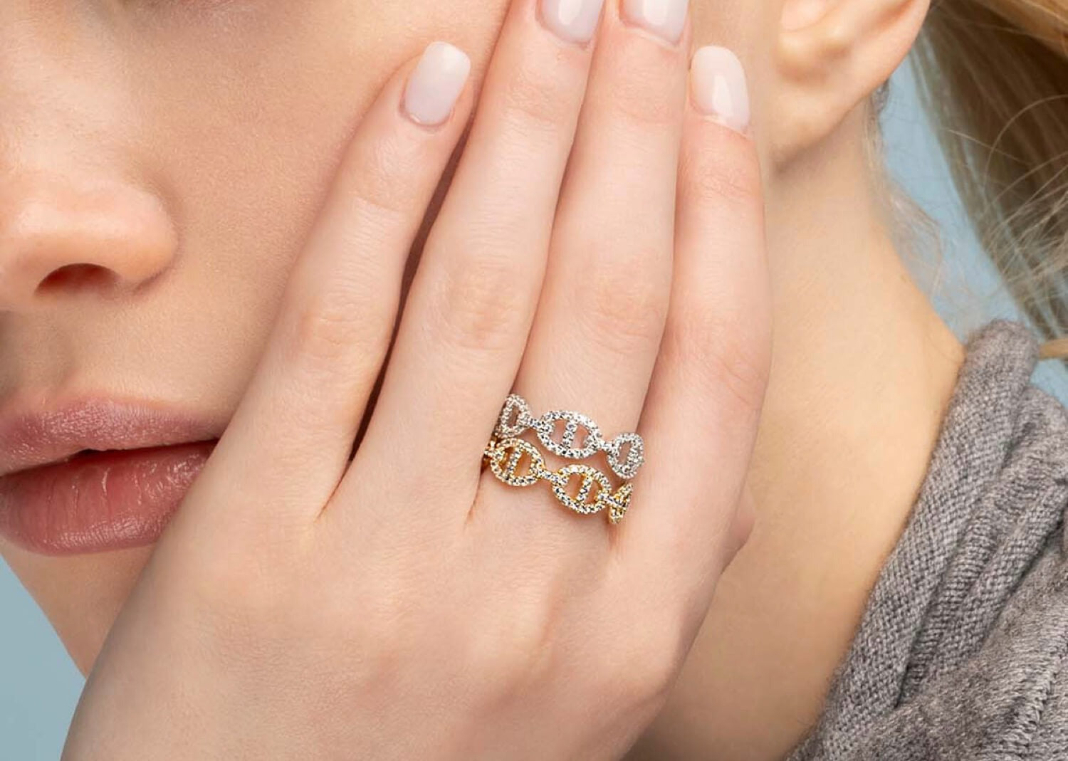 Maille Marine Silver Ring AM5500 Maille Marine Silver Ring AM5500