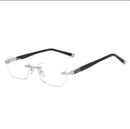 Frameless Reading Glasses Unisex Diamond Cut S1980 - TUZZUT Qatar Online Shopping