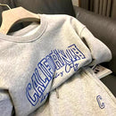 2 Pcs Women's Long Sleeve Letter/Number Pants Set  494920 - TUZZUT Qatar Online Shopping