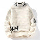 Men's Autumn Winter Turtleneck Sweater   B404552 - TUZZUT Qatar Online Shopping