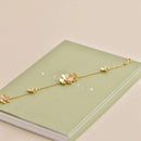 Frivole Diamond Yellow Gold Bracelet S504891336 - TUZZUT Qatar Online Shopping