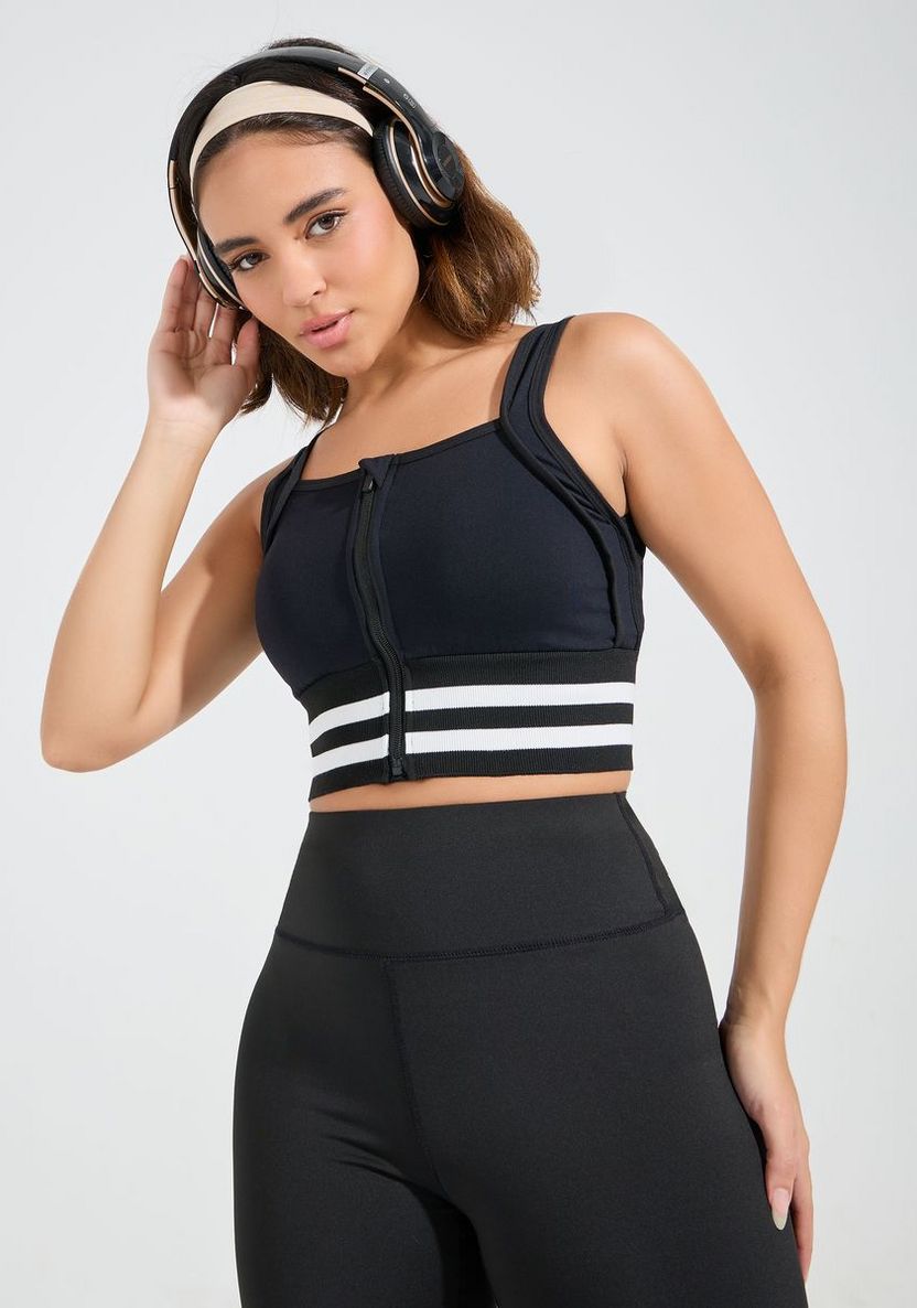 Women's Shock-Absorbing Front Zipper Sports Bra S4335647 Women's Shock-Absorbing Front Zipper Sports Bra S4335647
