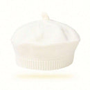 Beret Hat Baby Girls Autumn Winter Warm Hat Little Girls Knitted Hats   171229 - TUZZUT Qatar Online Shopping