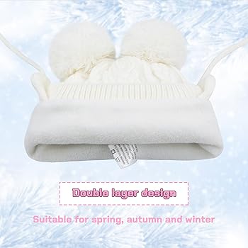 Duoyeree Toddler Winter Hat with Earflap Scarf Thick Warm Hat for Kids Skull Cap for Baby Girls Boys 17429502 Duoyeree Toddler Winter Hat with Earflap Scarf Thick Warm Hat for Kids Skull Cap for Baby Girls Boys 17429502
