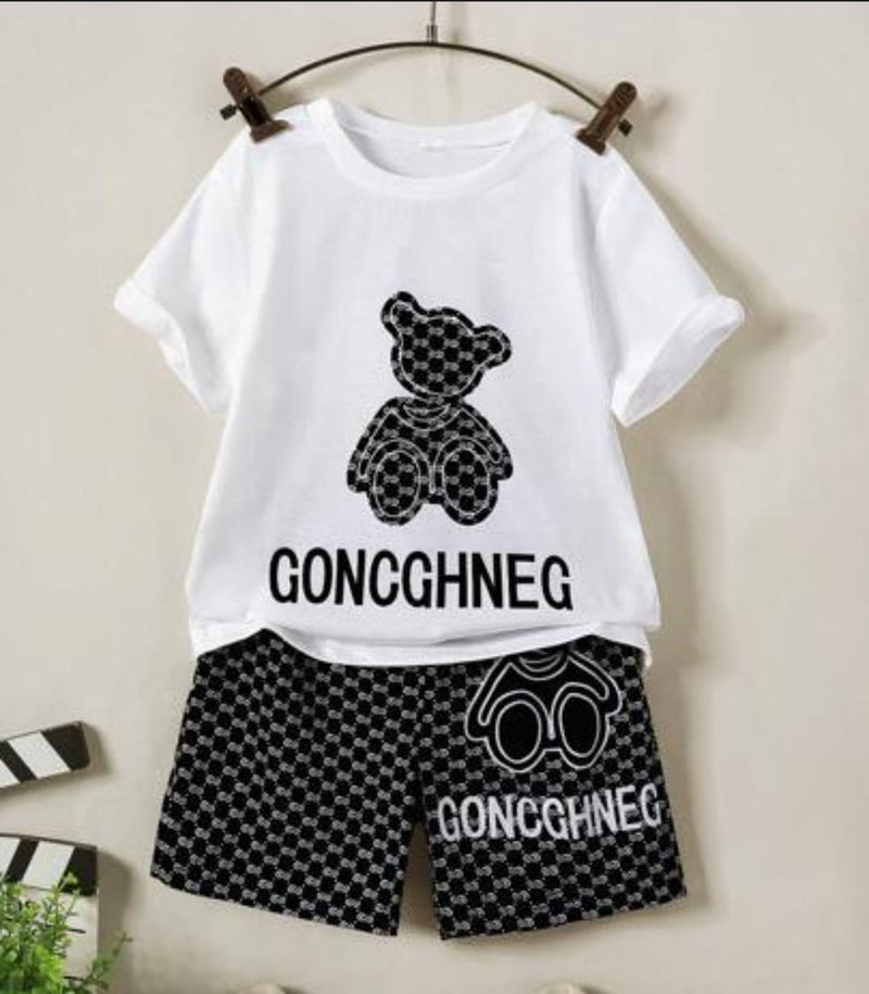 Casual T-Shirt Shorts  for Boys Set 1566100 - TUZZUT Qatar Online Shopping