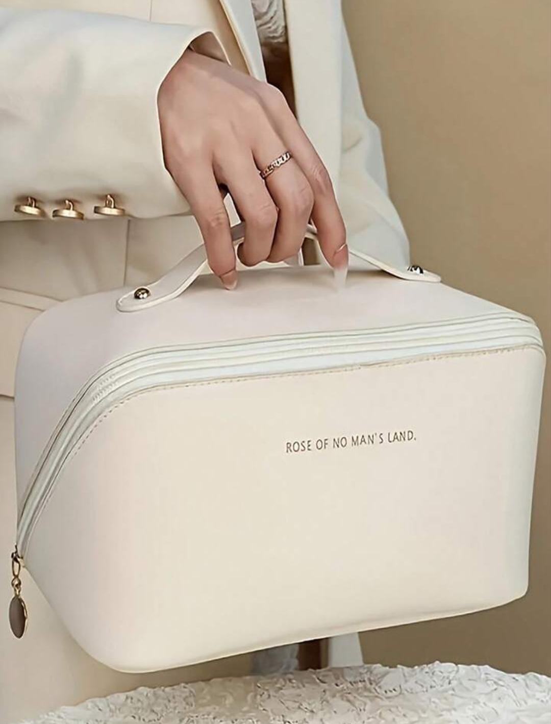 Ladies' Elegant Odorless PU Makeup Bag 1356257 Ladies' Elegant Odorless PU Makeup Bag 1356257