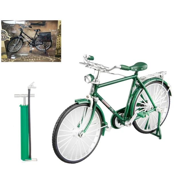 Mini Bike Model DIY Alloy Bicycle Miniature Children's Bicycle Toys  S4376626 - Tuzzut.com Qatar Online Shopping